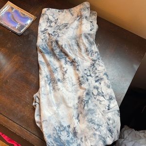 blue tye dye leggings